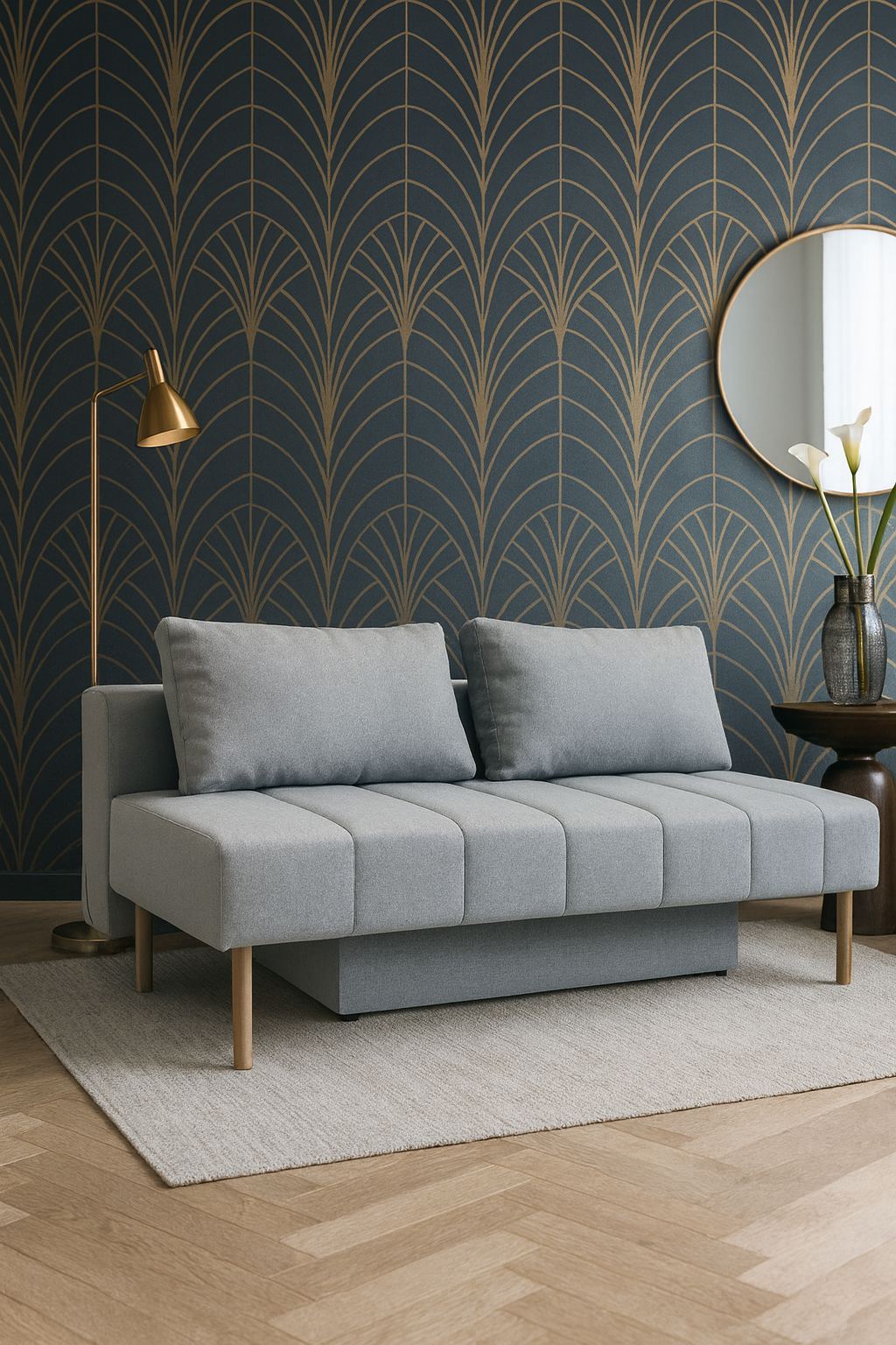 Hovden Homy 140x200 sovesofa med pocketfjærmadrass og oppbevaringsplass for sengetøy. Myk komfort! - Bilde 7