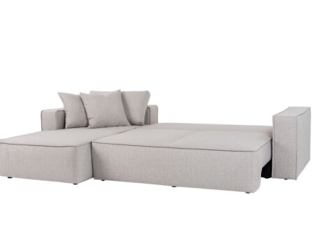 Hovden Melody sovesofa med sjeselong uttrukket som dobbeltseng