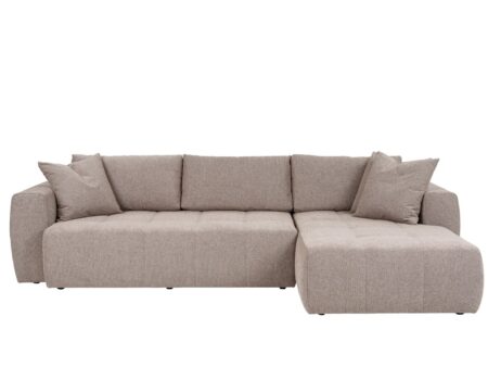 Hovden Fantasy chaiselong sofabed Sorella 13 dark beige