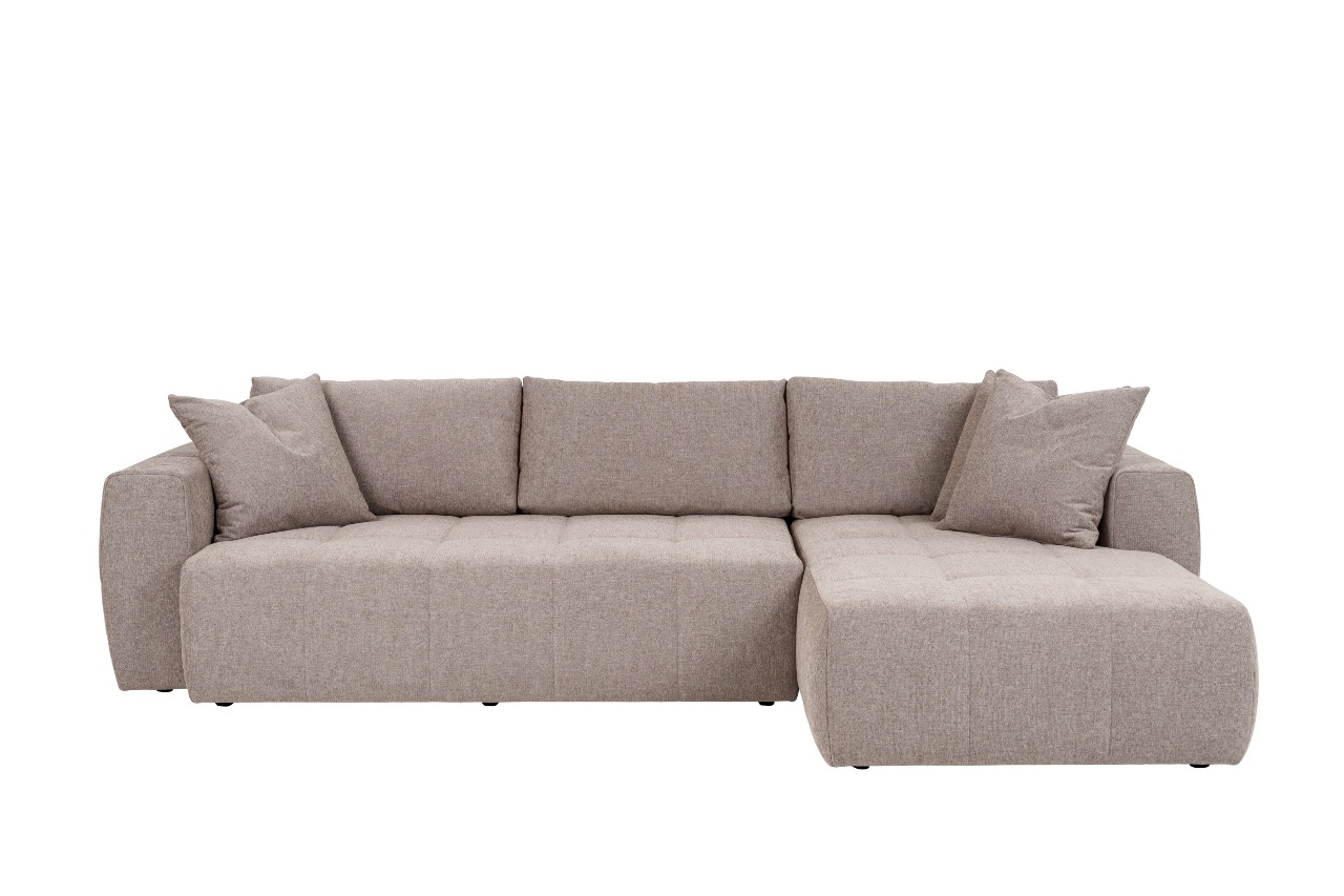 Hovden Fantasy chaiselong sofabed Sorella 13 dark beige