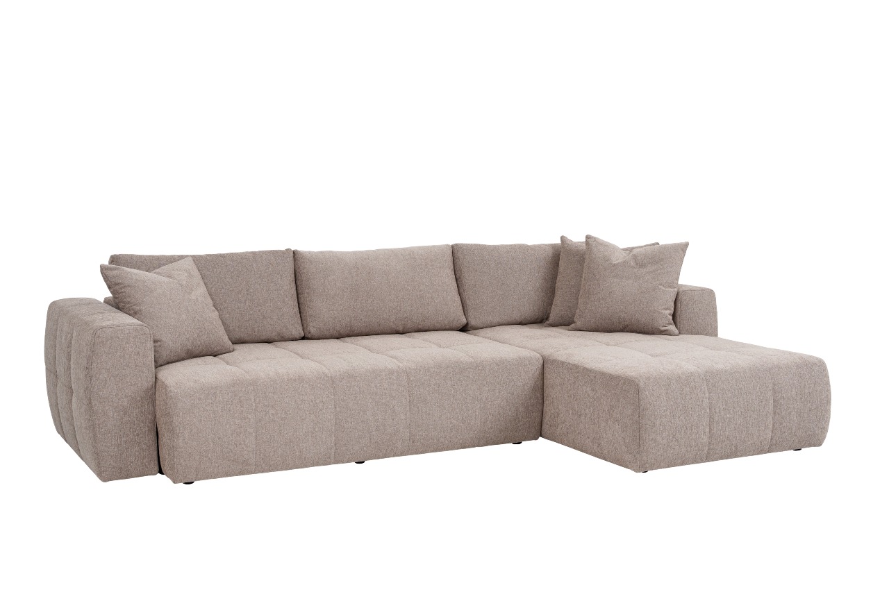 Hovden Fantasy chaiselong sofabed Sorella 13 dark beige
