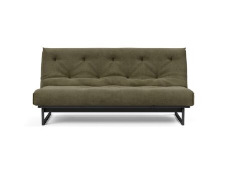 Innovation Fraction 140 Classic sovesofa. Seng 140x200 cm. Hel liggeflate. Oppbevaringsplass. Best "value for money"!