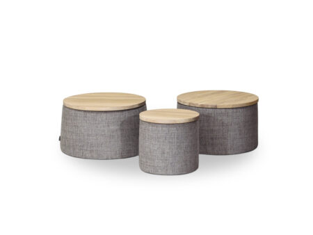 Hovden rund bordpall med oppbevaring