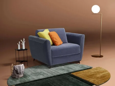 Dienne Modular sovestol med 17 cm tykk madrass og klassiske armlener