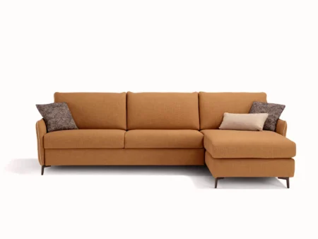 Valentina sjeselong sovesofa, oppbevaring i sjeselongen.