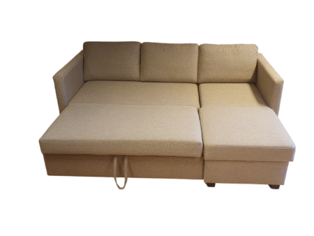 Alternative view of Home sjeselong sovesofa 140x200. Pocketfjærmadrasser. Stor oppbevaring.