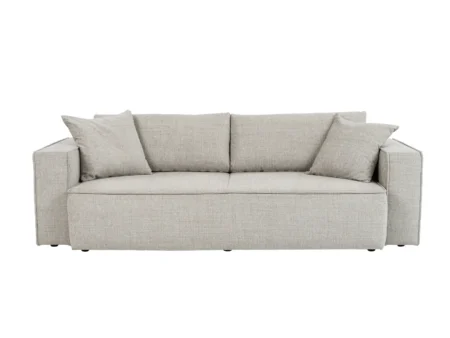 Melody 3-seter sovesofa sett forfra på hvit bakgrunn