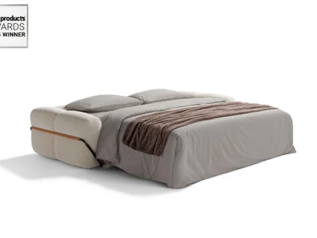 Nube sovesofa ferdig oppredd. En elegant løsning for moderne hjem som krever både stil og funksjonalitet